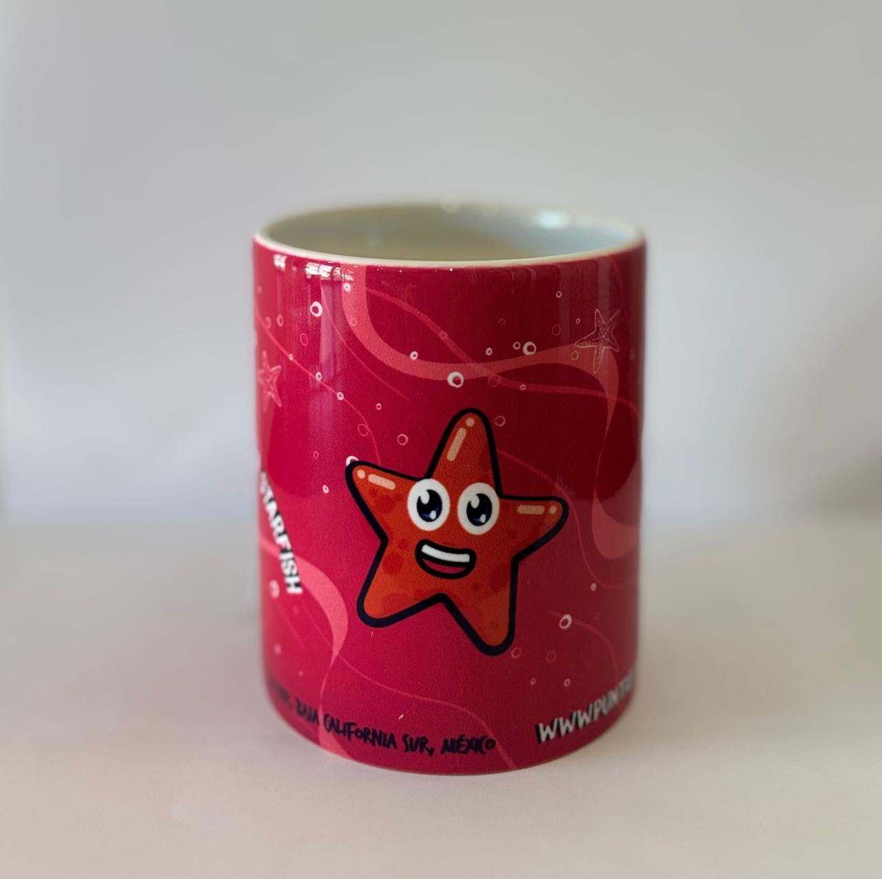 Pink Starfish Mug